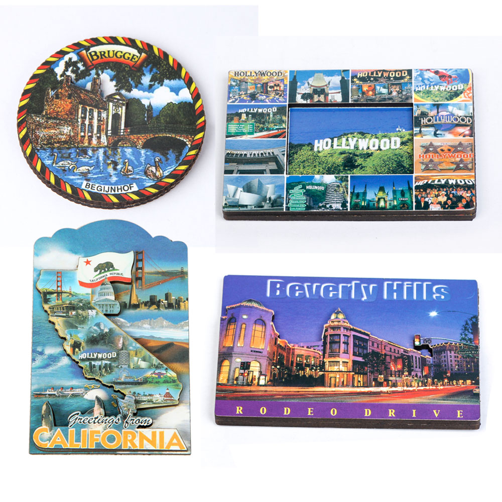 country souvenir souvenirs for tourist fridge magnet custom blank 3d resin fridge magnets