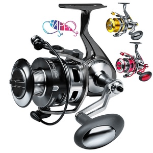 CNC Full Metal Max Drag 14KG ACE20S-ACE60 All-metal 5 + 1BB Bateau <span class=keywords><strong>de</strong></span> pêche en mer Far-stop Lure Wheel Fishing Spinning Reel - Product Image 1
