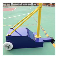 Meilleur prix – Filet de badminton en fonte durable, portable, petit, réglable et pliable pour jeux de balle, tennis et volley-ball