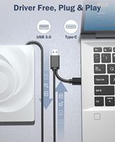 Drive CD/DVD RW Eksternal USB 3.0 Pembaca/Penulis Drive Optik Portabel untuk Laptop Desktop PC Mac Windows 11 MacOS Linux
