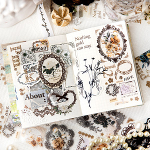 2 m/cuộn Băng vật nuôi ren đêm tối bài hát loạt tự làm Tạp Chí trang trí nguồn vật liệu vòng lặp dán 6 tùy chọn - Product Image 4