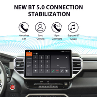 ZWNAV Pantalla de 14 Pulgadas para Toyota Tundra 2021-2026, Android 15, Carplay Inalámbrico, GPS para Auto, Reproductor Multimedia, Radio Estéreo para Auto