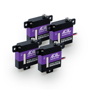 AGFRC A27CHR Engranaje Metálico 10.2KG Alto Torque 8.4V HV 0.10s Alta Velocidad 10mm Digital Programable Slim Wing CLS para Avión RC y Coche - Product Image 2