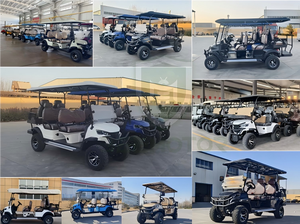 Xe golf tùy chỉnh để bán đường phố hợp pháp giỏ hàng điện 4 chỗ tốt nhất off road 4WD tiện ích AC giá rẻ bốn xe Golf tùy chỉnh - Product Image 2