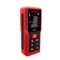 Télémètre laser haute précision INORM 40m 60m 80m 100m avec écran LCD rétroéclairé, mesure de surface et de volume, outil de mesure laser Pythagore