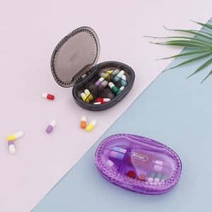 กล่องจัดระเบียบแบบพกพาปรับแต่งได้ 6 ช่อง |   กล่องใส่ยาอเนกประสงค์พร้อมที่เก็บยาสำหรับเดินทางที่ปิดได้อย่างปลอดภัย - Product Image 4