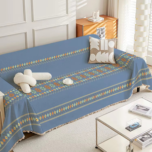 أريكة عصرية مرنة ومطبوعة هندسية للتمدد من 3/مقعد على شكل حرف <span class=keywords><strong>L</strong></span> أريكة مقاومة للماء - Product Image 4