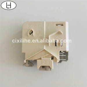 TYPE881 DKS65 Verrou de porte à temporisation pour lave-linge, interrupteur électronique de porte, <span class=keywords><strong>pièces</strong></span> de rechange pour lave-linge à chargement frontal - Product Image 4