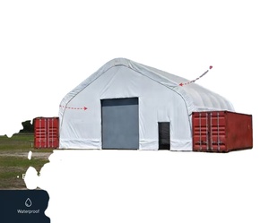 <span class=keywords><strong>Abri</strong></span> dôme en tissu robuste pour conteneur maritime 40'x40'x11, 40'x40, 20'x40, vert, <span class=keywords><strong>abri</strong></span> de campagne, auvent de conteneur, <span class=keywords><strong>abri</strong></span> pour <span class=keywords><strong>chevaux</strong></span> - Product Image 4