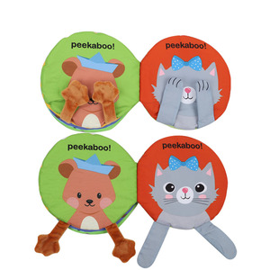 Juguete educativo ecológico personalizado, juguetes educativos, <span class=keywords><strong>libro</strong></span> de tela Peek-a-boo - Product Image 2