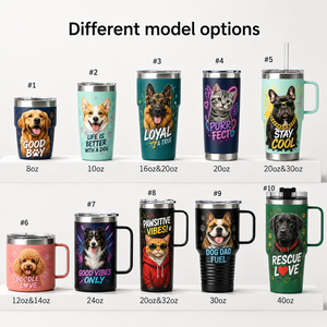 Vaso de Viaje Personalizado de Acero Inoxidable 304 con Aislamiento al Vacío de Doble Pared, Impresión Láser Realista, Ecológico, Libre de BPA, con Tapa Deslizante - Product Image 6