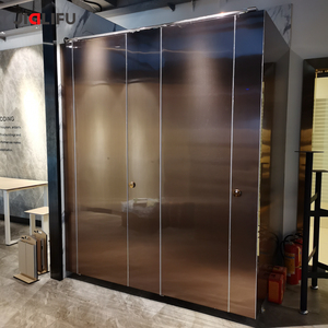 Commercial Stainless Steel <strong>Aluminum</strong> <strong>Toilet</strong> <strong>Cubicle</strong> for Station - Product Image 5