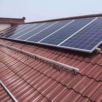 Supports de montage de toit en tuiles émaillées pour panneaux solaires