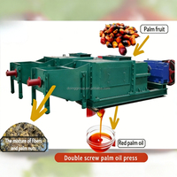 Automatische Palmoliepersmachine 2t/u Dubbele Schroef Palmolie Extractiemachine Nieuwe Palmolieproductiemachine met Beste Prijs