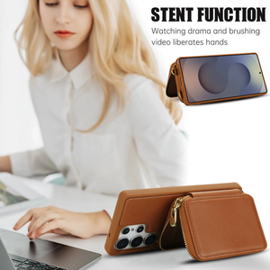 High Quality <b>iPhone</b> Case for 17Pro Card Holder <b>Stand</b> Business Card Slot Wallet Case for <b>iPhone</b> Shockproof Mobile Phone Accessory - Product Image 3
