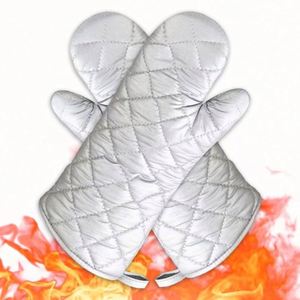 Custom Kitchen <b>Gloves</b> Soft Cotton Microwave Oven Mitts Pot Holder with Dotted Sublimation Style <b>Cooking</b> Barbecue Baking Home Use - Product Image 2
