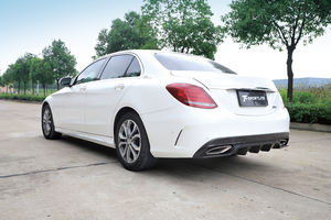 Difusor trasero de fibra de carbono para <span class=keywords><strong>mercedes</strong></span>-benz C200 C250 C300 C400 C43 C63 <span class=keywords><strong>AMG</strong></span> S Sedan 2015-2019 - Product Image 3