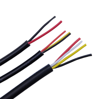 Câble Électronique Automobile Blindé 30-18 AWG, Monoconducteur 2-10 Brins, Tension Nominale 81-600V