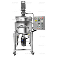 Machine à fabriquer du ketchup et de la pâte de tomate CYJX de 100 litres, homogénéisateur de houmous, chauffe-manteau, mélangeur, équipement de mélange de détergent liquide