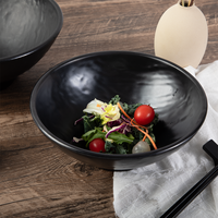Lot de bols à ramen japonais en mélamine mate écologique de 9 pouces, incassables, avec logo personnalisé, pour mariage et nouilles – Vente en gros