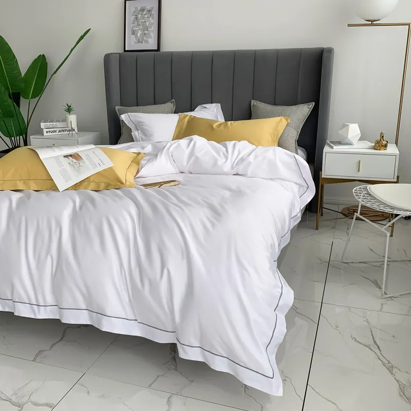 Set di biancheria da letto in cotone egiziano di lusso in cotone 100% fabbrica LIBOSA per Hotel