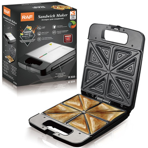 Household Portable Double-sided Heating Breakfast Grill Sandwich Maker Multifunctional <b>Toaster</b> Triangle Sandwich Maker - Product Image 5