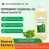 Huile Essentielle de Menthe Poivrée 100% Pure et Naturelle, Distillée à la Vapeur (Mentha Piperita), Vente en Gros Usine pour Cosmétiques et Aromathérapie