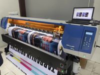 Imprimante Grand Format Yinstar 1,8 m Éco-Solvant Numérique Xp600 I3200 pour Vinyle