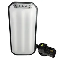 Lampe de réparation de bosses PDR professionnelle neuve de 45 cm avec ventouse électrique en plastique pour réparation automobile, dimensions 45 cm x 22 cm