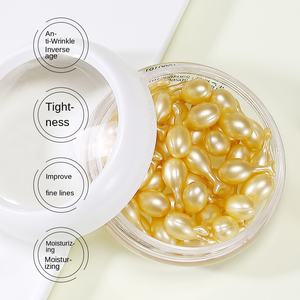 에센스용 풀러렌 안티에이징 페이셜 에센스용 소프트 캡슐 수화 보습 태반액 얼굴 피부용 자동차 - Product Image 1