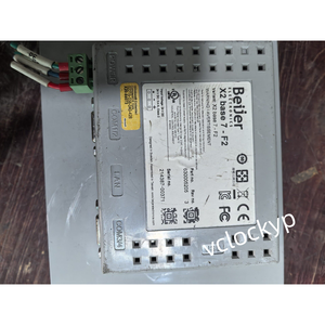 BEIJER <b>ELECTRONICS</b> X2 BASE 7-F2 DISPLAY OPERATOR PANEL 630005205 <b>Used</b> - Product Image 4