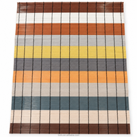 Store enrouleur en bambou PE, rideau en faux bambou, écran en roseau pour fenêtre, balcon, patio, décoration de jardin