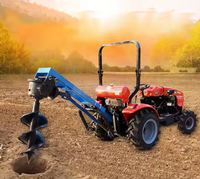 Prix bon marché tracteur PTO 3 points Post sol trou Digger forage au sol tarière avec ce