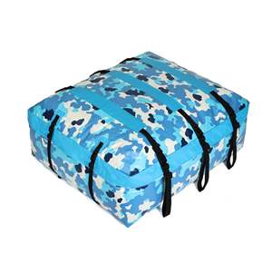 Sac de toit pour bagages en tissu Oxford imperméable de grande capacité, porte-bagages de toit, sac de transport portable pour voiture, équipement de plein air, sac de transport - Product Image 4