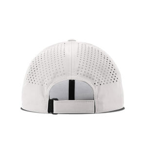 หมวกเบสบอล6แผงแบบไม่มีโครงสร้างกันน้ำได้อย่างรวดเร็วแห้งเร็วหมวกกีฬากอล์ฟมีรูตัดด้วยเลเซอร์มีรูพรุน - Product Image 2