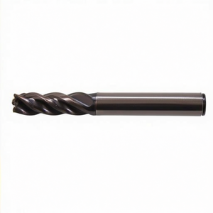 Fraise en carbure monobloc Ttake TA1427 à 4 dents, pas différentié, hélice de 36-38 degrés, revêtue - Product Image 2