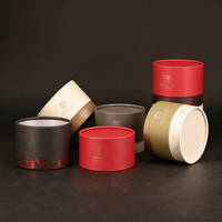 Pot de crème de luxe en papier Kraft, boîtes artisanales, contenant pour les cosmétiques, 1 pièce