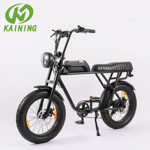 Vélo électrique de montagne KAINING, nouvelle conception <span class=keywords><strong>2022</strong></span>, pour adultes, pneus larges pour la neige et la plage, en alliage d'aluminium - Product Image 1