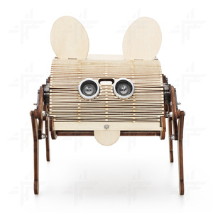 Kit de <span class=keywords><strong>Robot</strong></span> Inteligente ESP32, Kit para Evitar Obstáculos Ultrasónicos, Programación de Conejo y Ratón, Compatible con <span class=keywords><strong>Arduino</strong></span> - Product Image 1