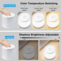 Nouveau produit moderne maison chambre d'enfants blanc ABS Pat Pat On/Off lampe gradation en continu synchronisation Led lampe de table veilleuse