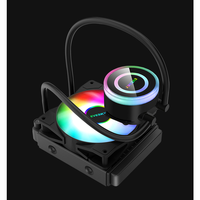Refroidisseur d'eau — ventilateur et pompe, radiateur à liquide RGB avec ventilateur