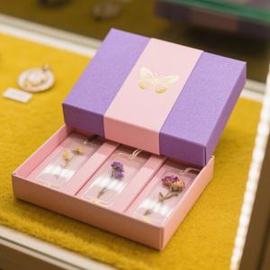 Marcapáginas de Regalo Biodegradable Personalizado con su Propio Logotipo, Papelería, Embalaje de Cartón para Oficina y Escuela, Caja de Regalo de Papel para Marcapáginas - Product Image 3