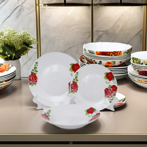 <span class=keywords><strong>Service</strong></span> de table <span class=keywords><strong>en</strong></span> <span class=keywords><strong>porcelaine</strong></span> écologique style floral avec logo personnalisé, cadeaux promotionnels, <span class=keywords><strong>service</strong></span> OEM <span class=keywords><strong>en</strong></span> gros disponible, <span class=keywords><strong>prix</strong></span> de gros usine - Product Image 2