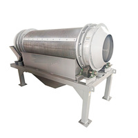 Trommel de criblage rotatif sans arbre de petite taille pour sable de carrière, terre et minerai, avec moteur haute efficacité, pour compost
