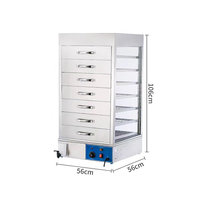 LYROE Chauffage électrique de table 2200W Isolation multicouche Chauffage à la vapeur Machine à chignon pour dépanneur