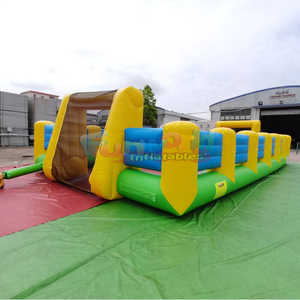 Cancha de futbolín inflable gigante de calidad comercial para fiestas de carnaval al aire libre - Product Image 2