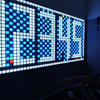 Activateur de jeu interactif pour mur LED RGB à pixels, pour jeux de team building en centre de divertissement familial en intérieur