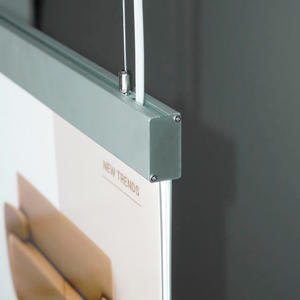 Marcos de caja de luz de Perfil de plástico caja de luz de estudio al aire libre caja de luz de acrílico cartel de publicidad con <span class=keywords><strong>la</strong></span> hamburguesa comida rápida - Product Image 3