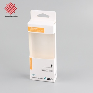Cajas de Cartón Plegables Impresas Personalizadas, Embalaje para Minoristas y Electrónica con Ventana de Exhibición e Impresión de Logotipo - Product Image 3