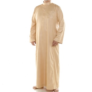 Abito in Tessuto di Poliestere Originale Prezzo di Fabbrica Alharamai Dubai/ Jalabiya Thobe/ <span class=keywords><strong>Abiti</strong></span> <span class=keywords><strong>Arabi</strong></span>/ Abbigliamento Islamico - Product Image 5